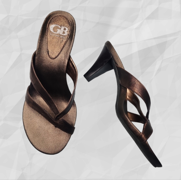 Gianni Bini Shoes - Gianni Bini Leather Sandals Brown Size 8.5